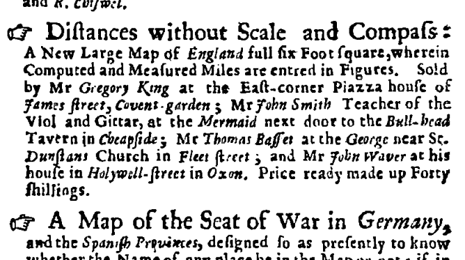 London Gazette 18 Jun 1677
